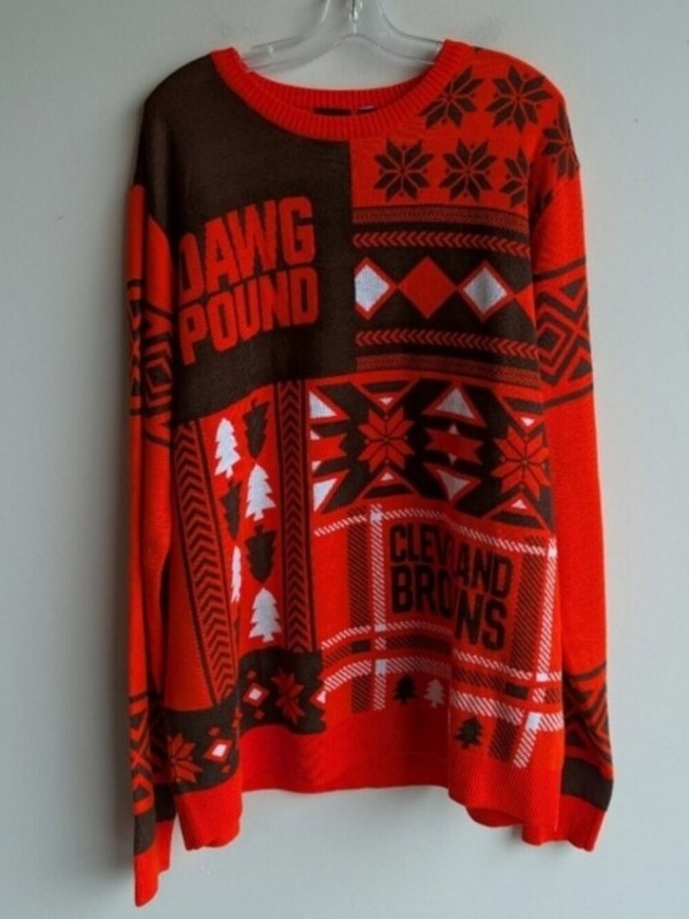 Cleveland Browns Dawg Pound Ugly Christmas Sweater